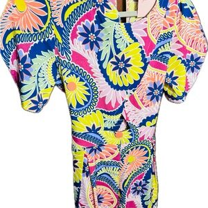 Vibrant Floral Patterned romper